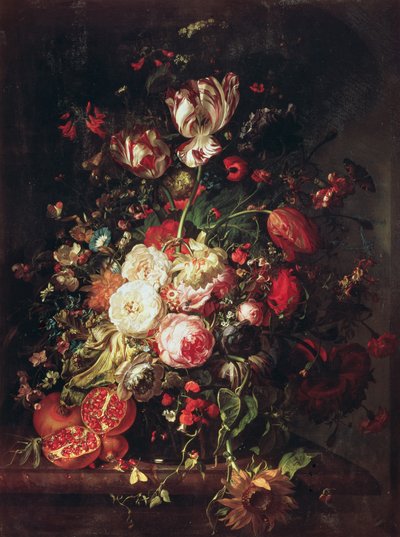 Flores y frutas de Rachel Ruysch